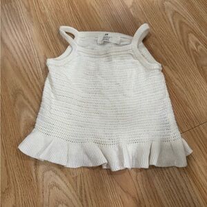 H&M CROCHET TANK
